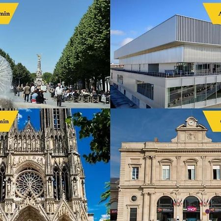 Ete Magnifique T2 Tout Equipe Proche Centre-Ville Реймс Екстер'єр фото