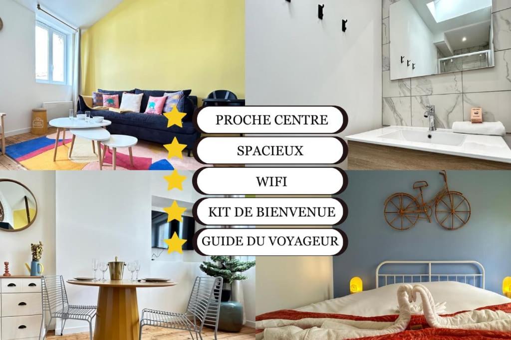 Ete Magnifique T2 Tout Equipe Proche Centre-Ville Реймс Екстер'єр фото